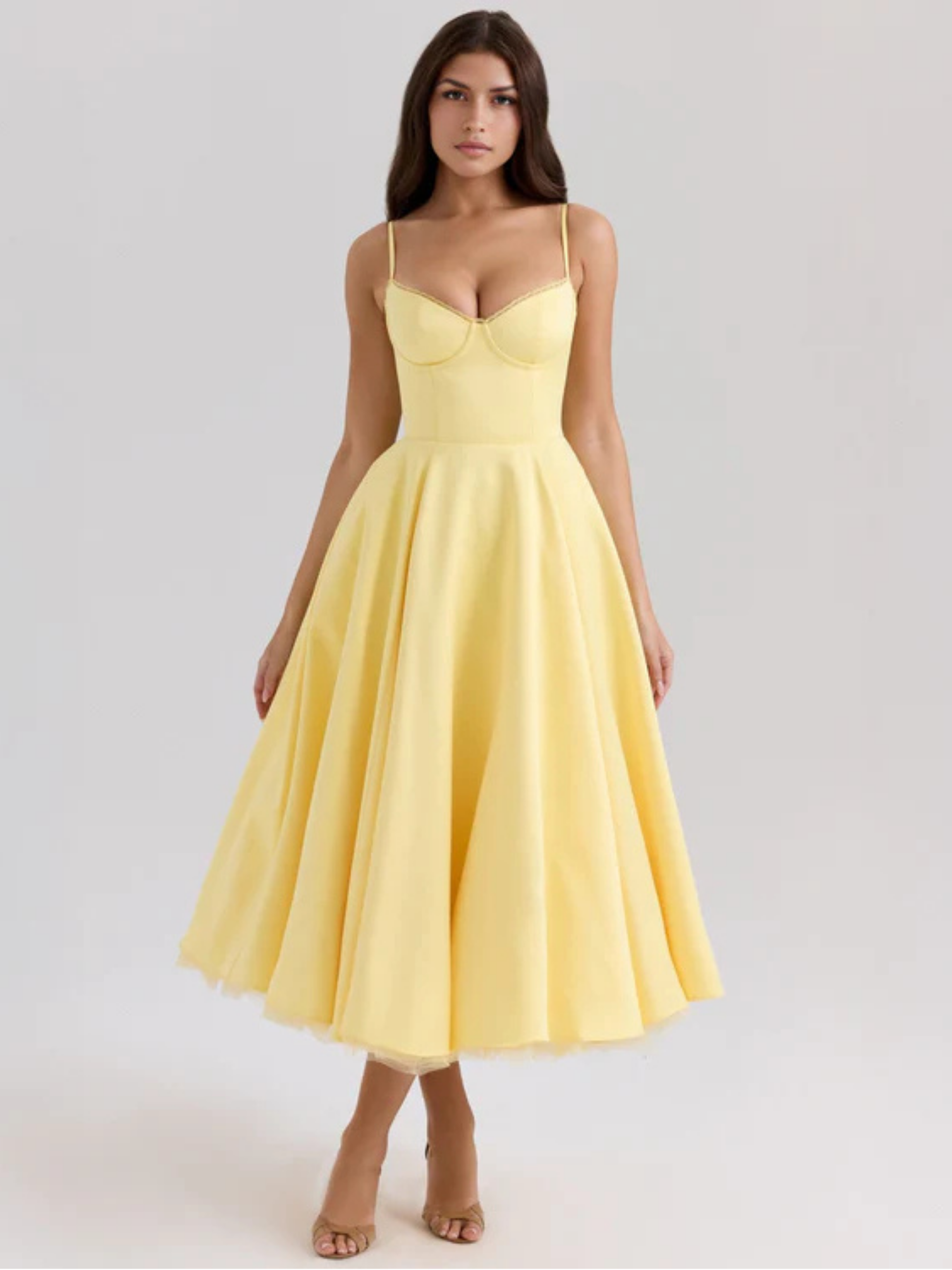 LUCIANA VESTIDO MIDI