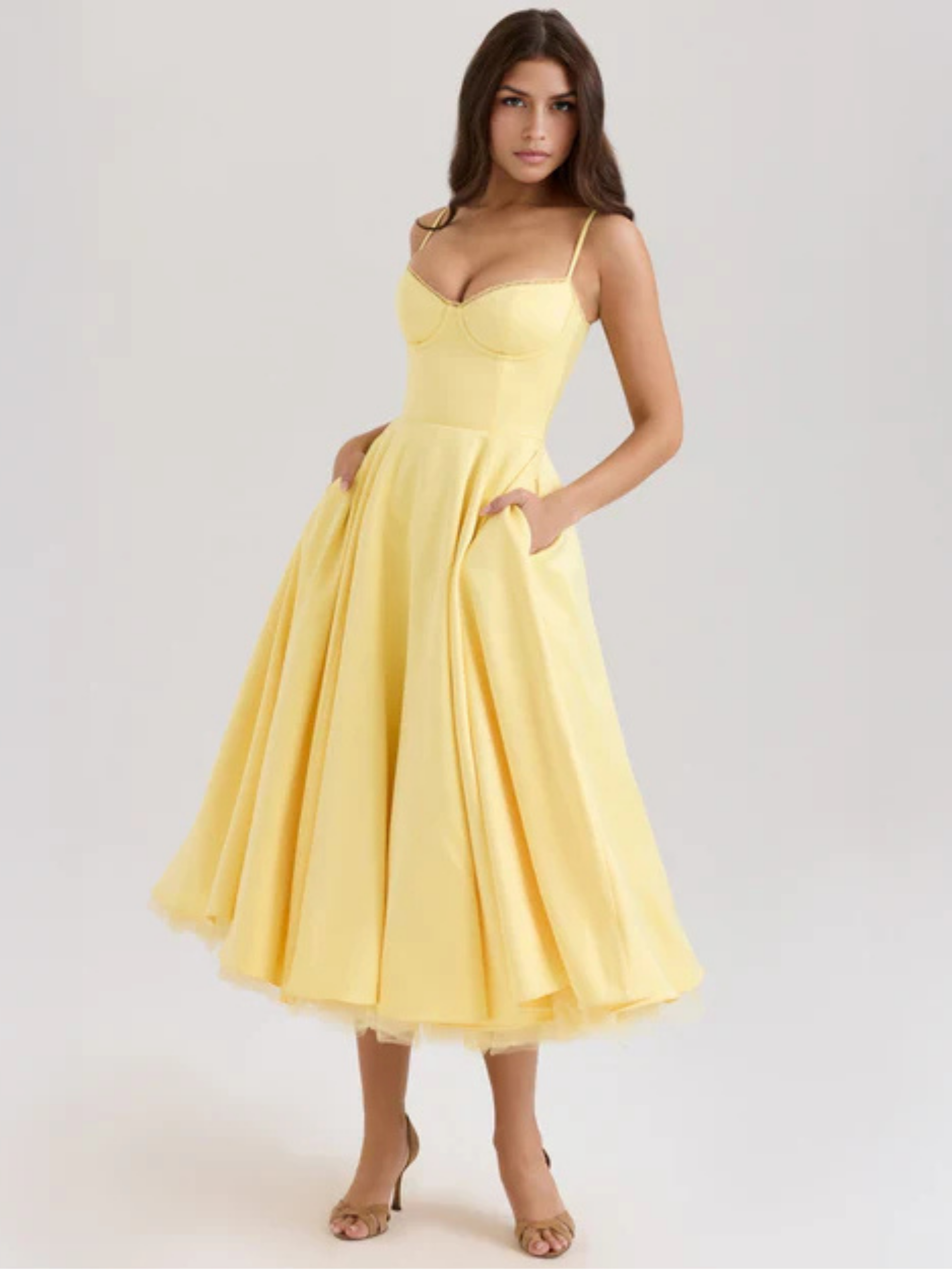 LUCIANA VESTIDO MIDI