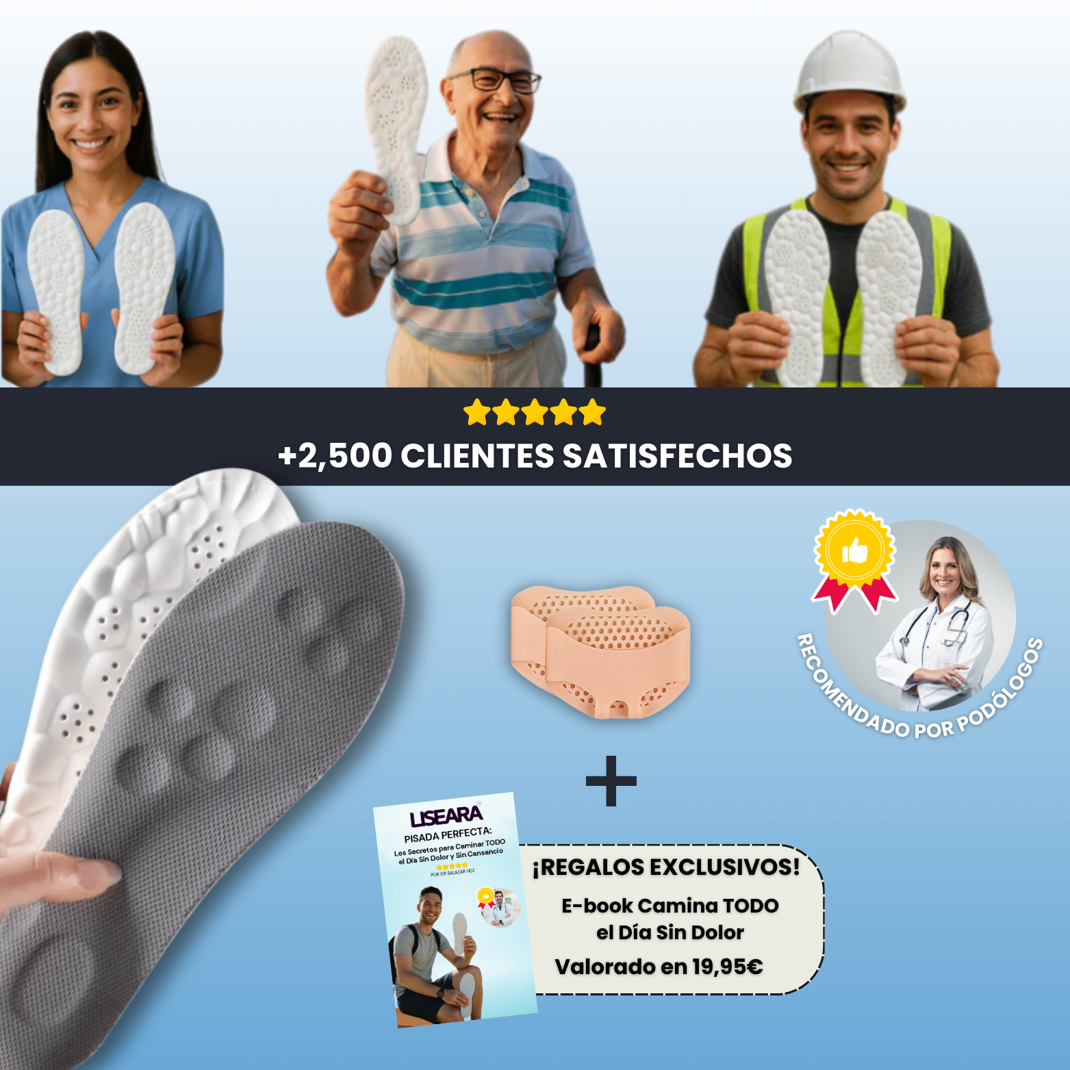 PLANTILLAS ORTOPÉDICAS ANTIDOLOR