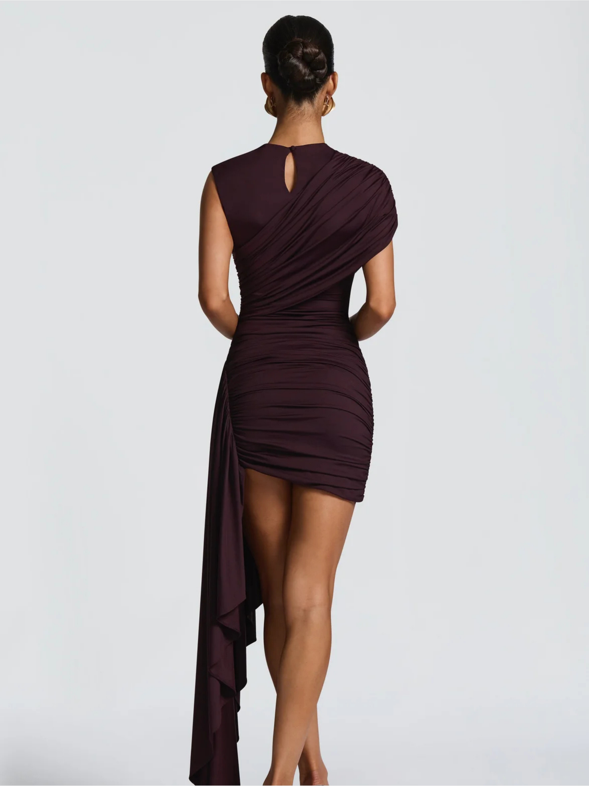 VELVET MINI DRESS