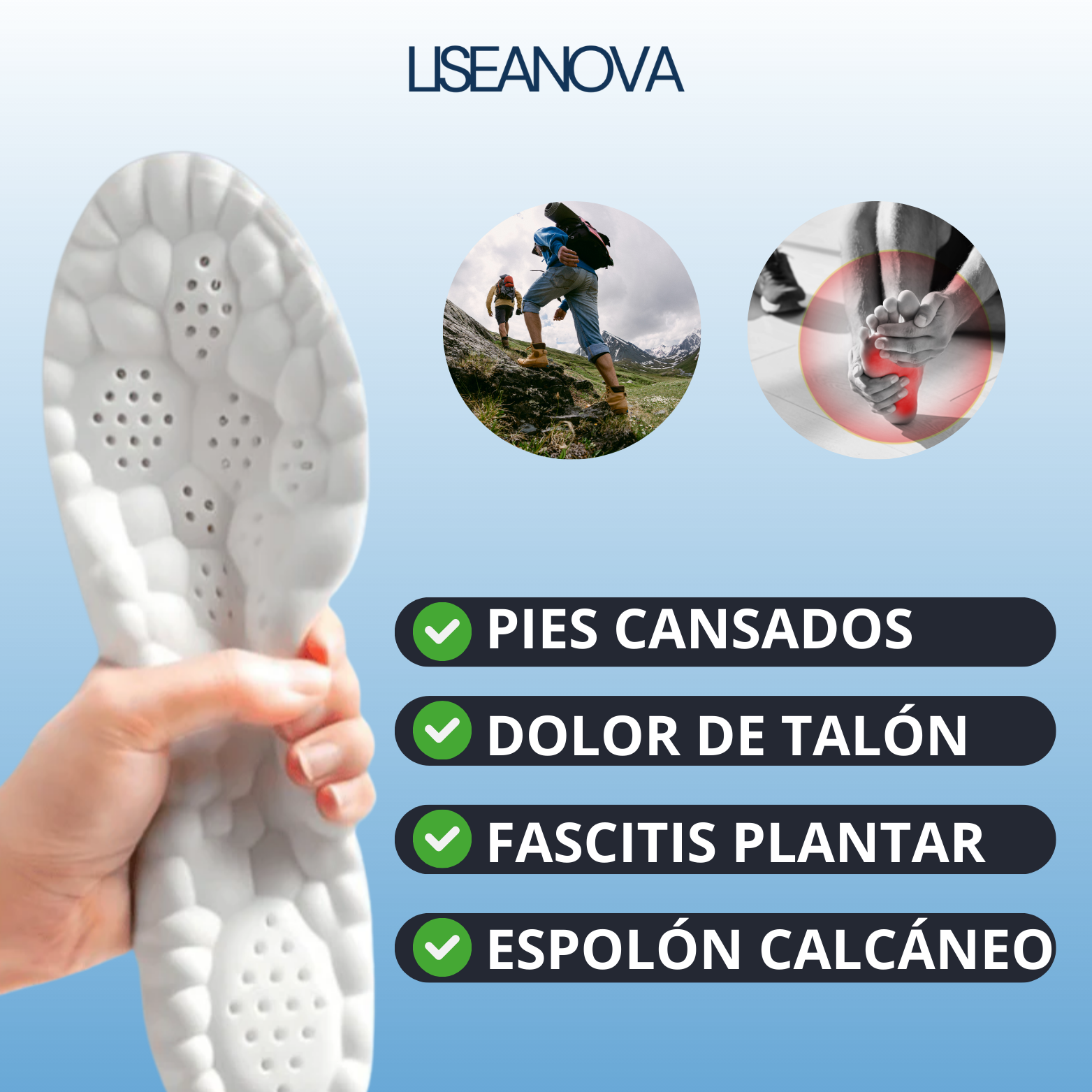 PLANTILLAS ORTOPÉDICAS ANTIDOLOR