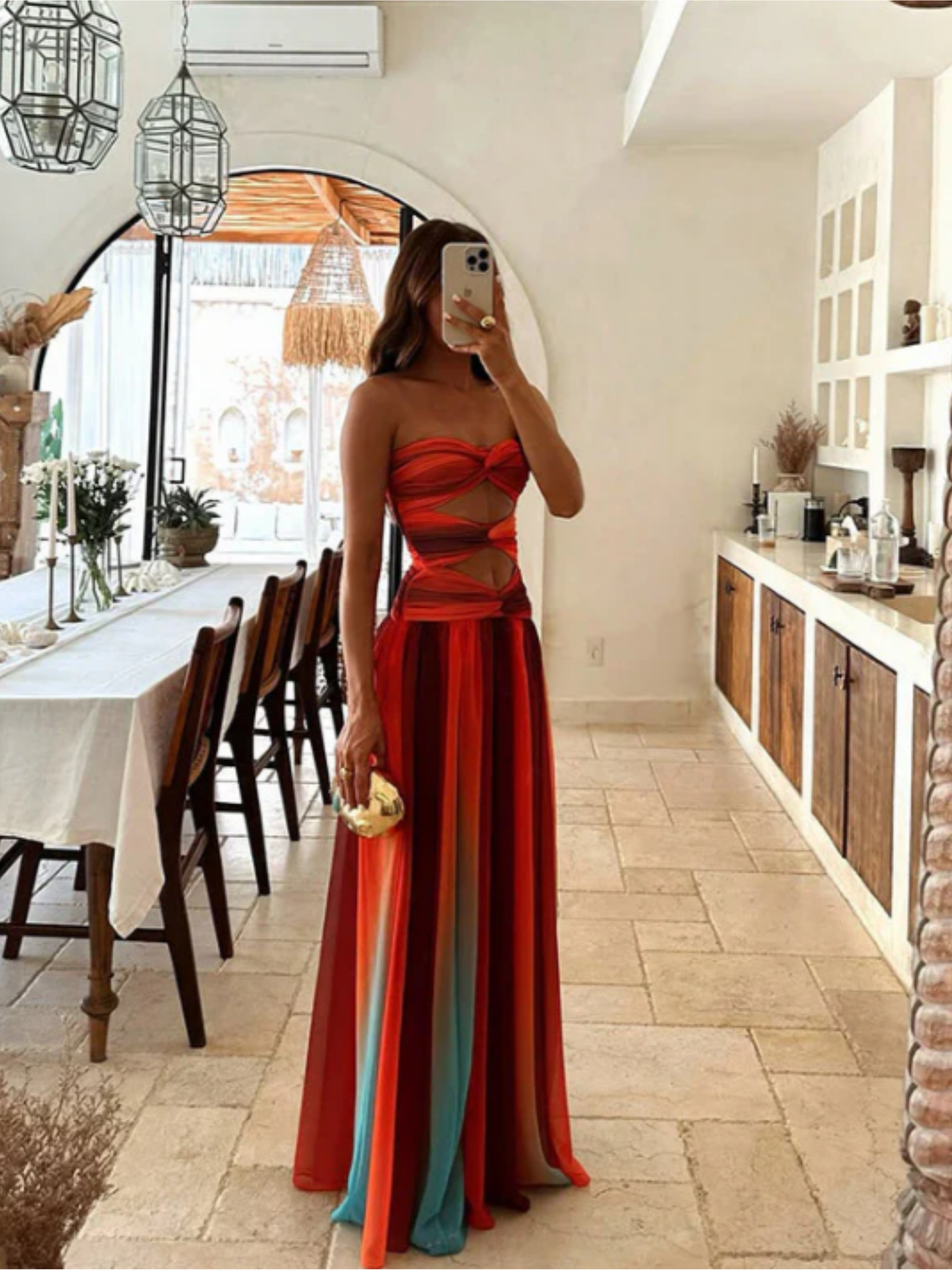 THALÍA VESTIDO MAXI