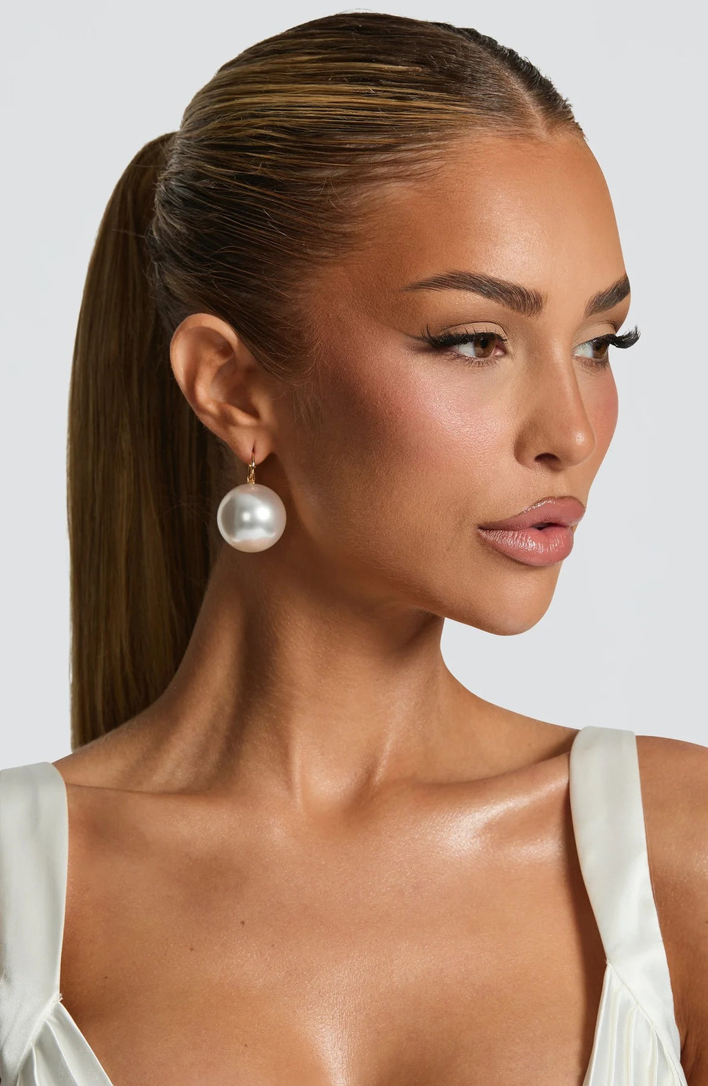 Luxe Earrings Pearl