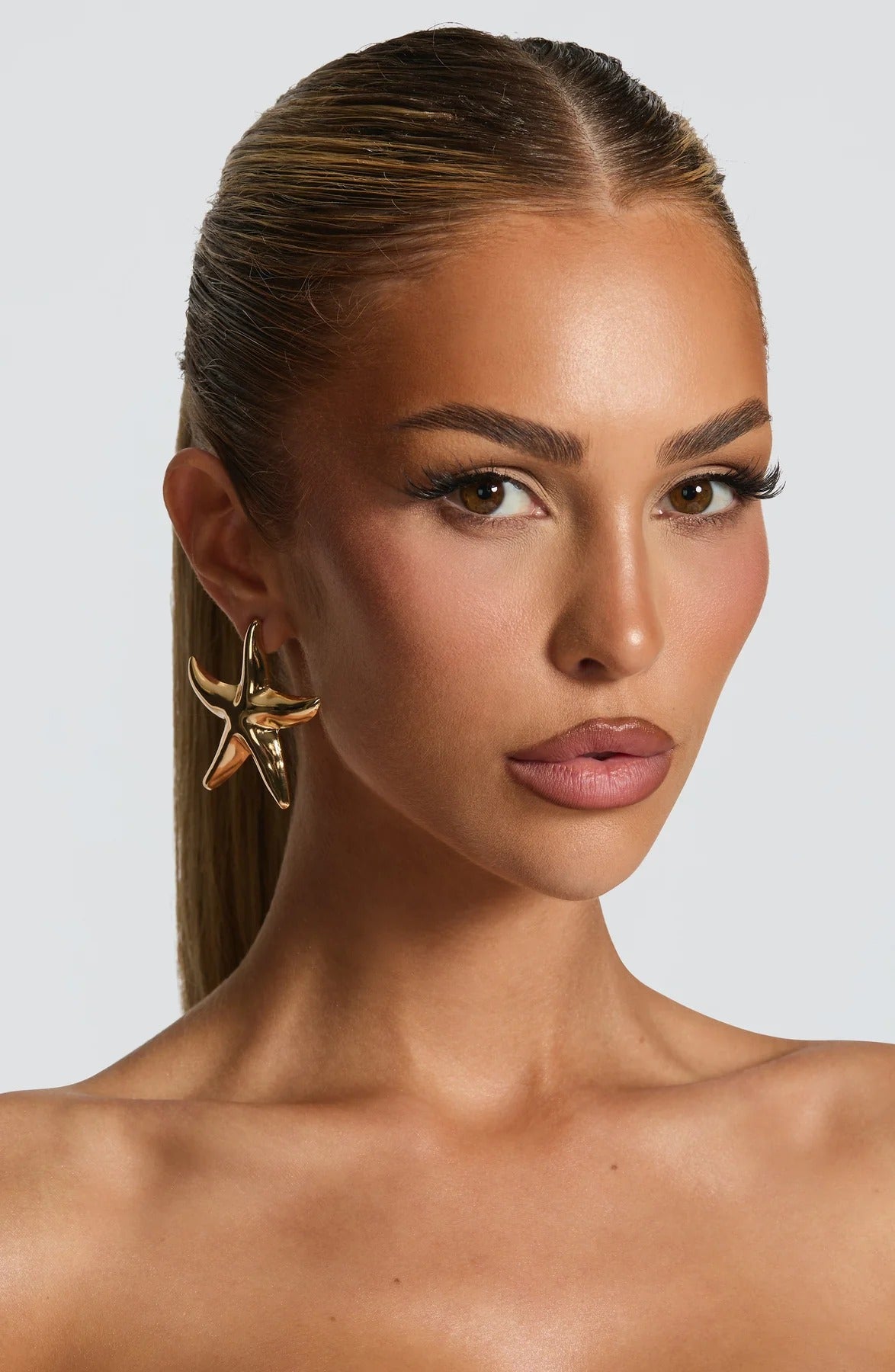 Mirage Earrings Gold